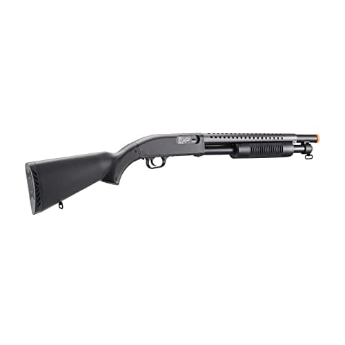 Pump Action Airsoft Shotgun with Full Metal/Steel Barrel 300 FPS (Airsoft Gun)