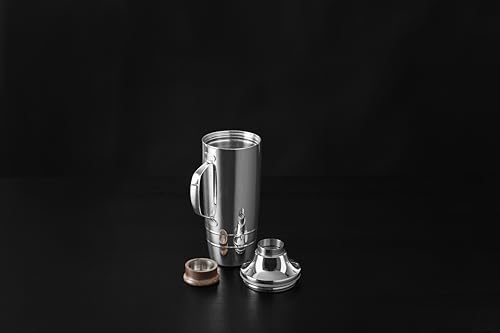 Crafthouse Signature Collection Stainless Steel, 50 Oz. Double Walled Jumbo Cocktail Shaker, Silver