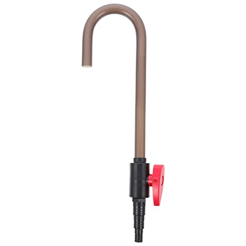 NUOBESTY Hanging Aquarium Water Changer with Hook Design Fish Tank Water Supply Tool Easy Installation Compact Size for Ho...
