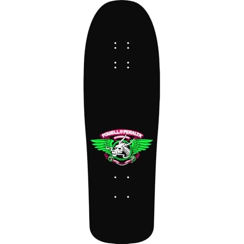Powell Peralta Steve Caballero Mask Reissue Skateboard Deck, Blacklight, 9.75" x 31.12"