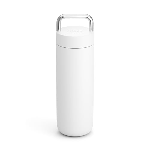 Fellow 20 oz Carter Carry Water Bottle - Leak-Proof Lid, Vacuum Insulated Stainless Steel Tumbler, Keeps Heat for 12 Hour...