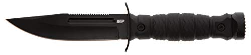 Smith & Wesson M&P Special Ops Survival Knives with Full-Tang Construction, 5"-7", Black Oxide Coated Stainless Steel Blad...