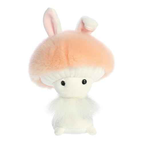 Aurora¢ç Vibrant Spring Fungi Friends¢â Stuffed Animal - Perfect for Pretend Play and Seasonal Storytelling - Adorable Decorations for The Season of Renewal - Peach 7 Inches