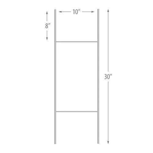 Keep Boogie Board Areas Safe Notice 1 Double Sided 18x24 in. Yard Road Sign w/Stand