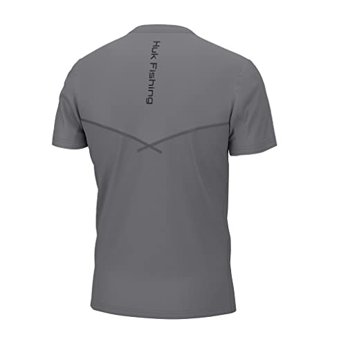 HUK Men's Icon X Short Sleeve, Fishing Shirt with Sun Protection