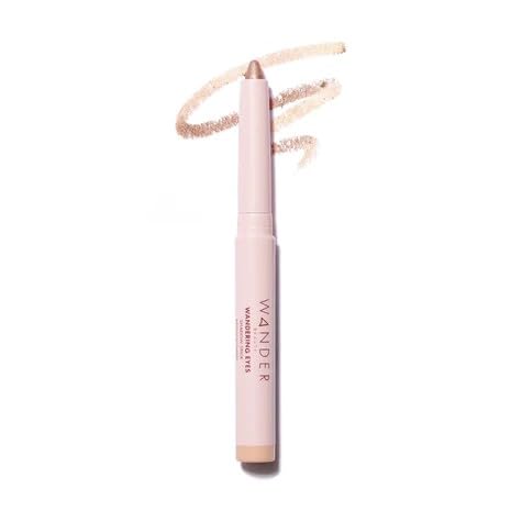 Wander Beauty Wandering Eyes Shadow Stick - Starry-Eyed (Cool Bronze Shimmer) - Smudge and Crease Free Cream Eyeshadow With Tama