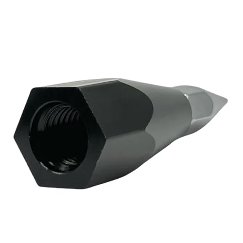 2 Pack Prism Pole Tip Replaceable Sharp - Pointed Surveying Pole Tip - 5/8 Female Thread - Fits GPS Carbon Fiber Pole, Cen...