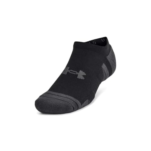 Under Armour 1386243-3-XL Unisex UA Perf Tech 6pk NS Black XL