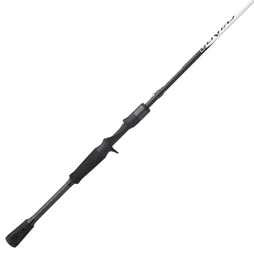 Abu Garcia 7' Veritas Casting Fishing Rod, 1 Piece Rod, 12-25 lb Line Rating, Heavy Rod Power, Fast Action, 3/8-1 1/2 oz Lure Rating