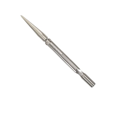 Palantic 7mm Tricuspid Spearfishing Speartip 6" Stainless Steel Tip – Durable Anti-Corrosion Replacement for Winter Spearf...