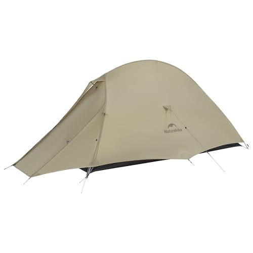 Naturehike Cloud-Up 1 Person Tent, Lightweight Backpacking Tents for One Man, Waterproof Ultralight One Person Tent for Ca...