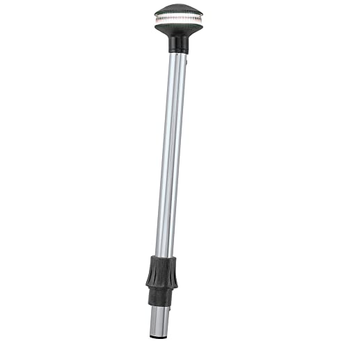 Perko 1445DP6CHR Inland-Series Reduced Glare White All-Round Pole Light - 48" Height, 5¡Æ Rake
