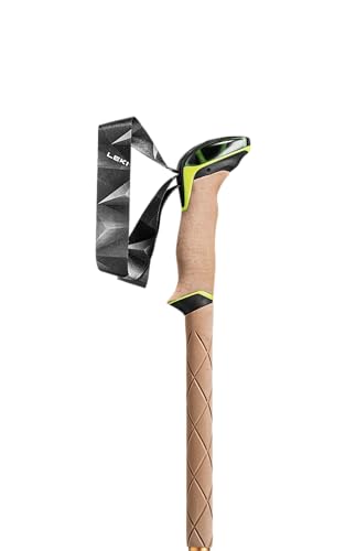 LEKI Sherpa Aluminum Adjustable Lightweight Ski Poles for Backcountry Skiing & Snowboarding