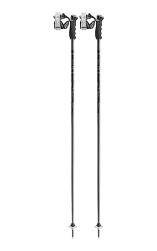 LEKI Detect S Lightweight Aluminum Ski Poles for Downhill Skiing