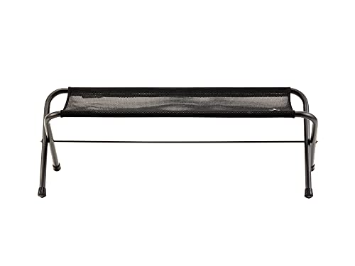 Snow Peak Mesh Folding Bench - Foldable & Portable Camping Bench for Dining & Outdoor Seating - Use as Storage Organizer S...