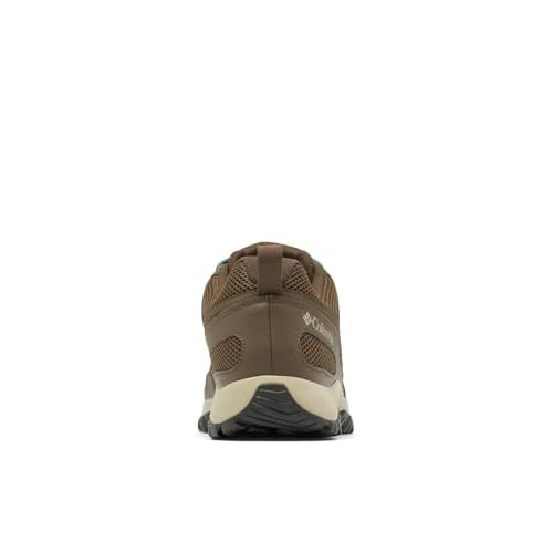 Columbia Mens Granite Trail Waterproof Hiking Shoe, Cordovan/Night Wave, 14