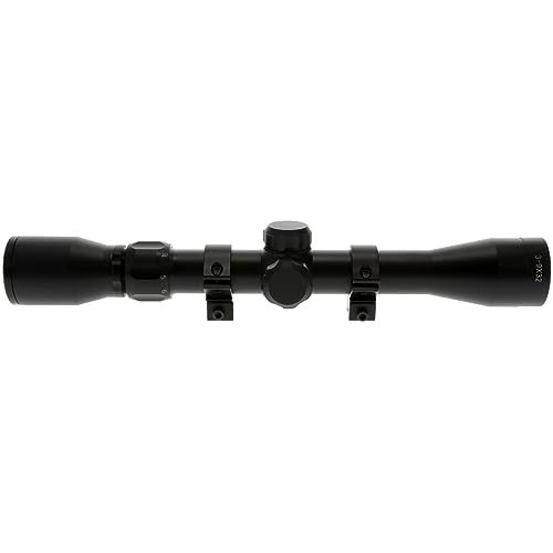 TRUGLO TRUSHOT Hunting Shooting Durable Waterproof Fogproof Shock Resistant 1" Aluminum Tube Duplex Reticle Riflescope | Scope Rings Included