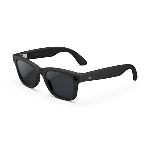 Ray-Ban Meta (Gen 2), Wayfarer, Matte Black | Smart AI Glasses for Men, Women — 2x Battery Life — 3K Ultra HD Resolution —...