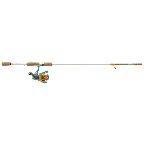 ProFISHiency 6' Krazy Rec Spincast Combo | Micro Spincast Reel | Aluminum Handle w/Cork Knobs | Pre-Spooled w/ 6lb Hi-VIZ