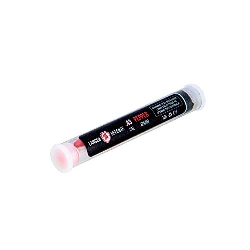 Lancer Tactical Defense Ball 0.43 Cal for Self Defense Includes Pepper Projectile for Use in All Pepper Projectile Launchers in 0.43 Cal, Pack of 8