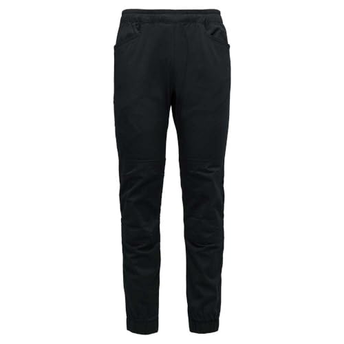 BLACK DIAMOND Men¡¯s Notion Pants | Stretch Organic Cotton | Reinforced Knees | Comfortable for Climbing & Daily Wear