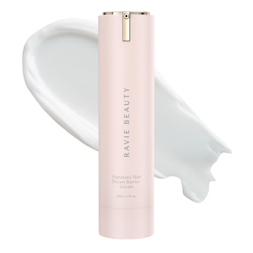 Ravie Beauty Signature Skin Dream Barrier Cream Hydrating Face Moisturizer with Peptides, Ceramides & Niacinamide, Fast-Ab...