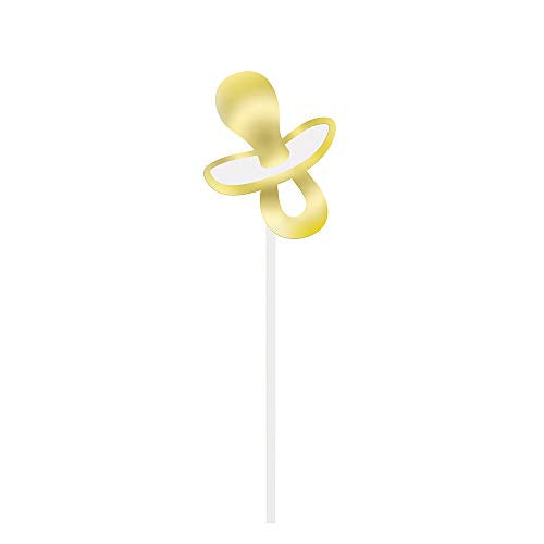 Unique Gold Baby Shower Photo Booth Props (Pack of 10) - Durable & Elegant Foil Stamping Props, Perfect For Baby Showers &...