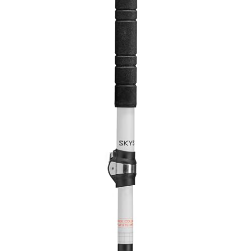 LEKI Skysolo FX.One Carbon Trekking Poles - Foldable Ultralight Walking Poles for Thru-Hiking, Fast-Packing, & Mountaineering
