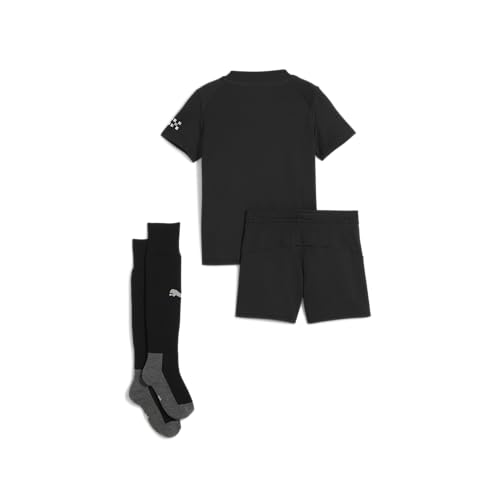 PUMA Manchester City FC Little Kids 2025/26 Soccer Away Mini Kit - Black