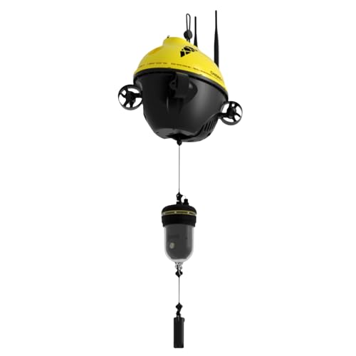 Chasing F1 Pro Fish Finder Underwater Drone | Underwater Rotatable Fishing Camera, Yellow