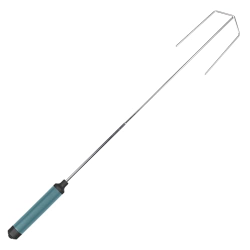 Camp Cozy HotRod Automatic Rotating Hot Dog and Marshmallow Roasting Stick – Premium Campfire Tool for S’mores, BBQ, and C...