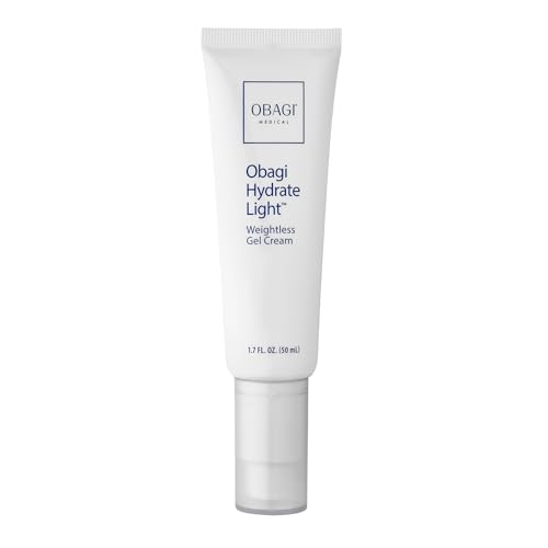 Obagi Hydrate Light Oil-Free Moisturizer – Fast-Absorbing, Lightweight Gel for Acne-Prone Skin – Non-Comedogenic, Hypoalle...