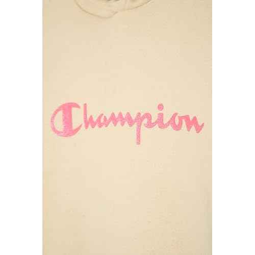Champion Girls Hoodie and Sweatpant Set for Kids Athletic Fleece Sweatsuit