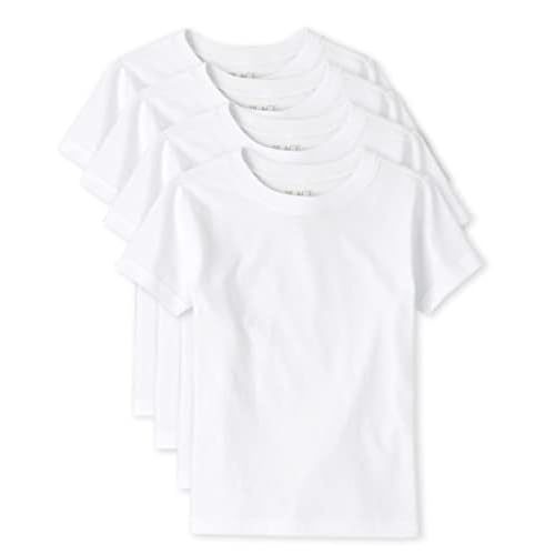 The Children's Place Boys' Short Sleeve Undershirt