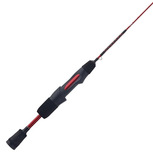 Ugly Stik 36" Carbon Ice Spinning Rod, 1 Piece Fishing Rod, Medium Light Rod Power, 2-6 lb Line Rating
