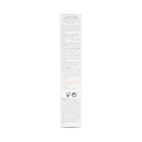 Avène Cicalfate+ Restorative Protective Cream, Face Moisturizer, face cream for sensitive skin, helps restore skin barrier, restorative cream, safe for infants, children and adults, 3.3 Fl Oz