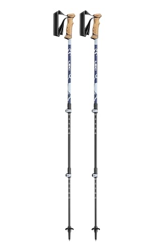 LEKI Spirit Lite Aluminum Adjustable Lightweight Walking Poles for Trekking & Hiking
