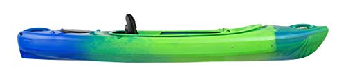 Perception Flash 9.5 | Sit Inside Kayak | Rod Holders and Rear Storage | 9' 6"