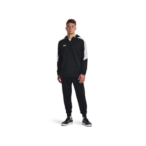 Under Armour Mens Storm Armour Fleece Hoodie - Water Repellent XXL Black-white