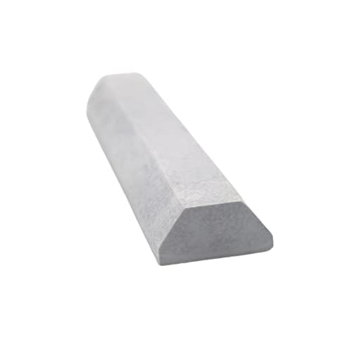 Teak Tuning Monument Series Concrete Fingerboard Parking Curb Obstacle - 6" Long - Ultra Premium, Super Durable Polymer Modified Concrete - Sterling Gray Colorway