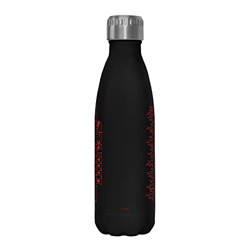 Netflix Stranger Things Stranger Flame Logo 17 oz Stainless Steel Bottle, Multicolor