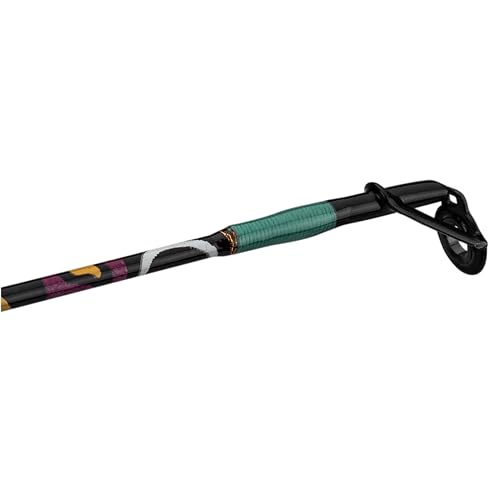 ProFISHiency Krazy Spinning Fishing Combo | 7' Graphite Rod, Stainless Steel Guides, Cork Handle | 6:2:1 Gear Ratio