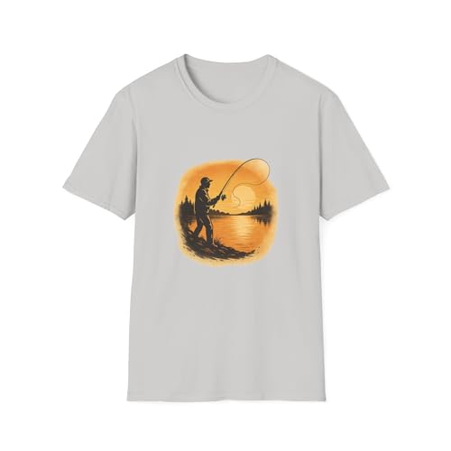 Fishing Vibes Unisex T-Shirt | Perfect for Outdoor Lovers, Casual Wear, Gifts, Summer Adventures, Fishing Enthusiasts