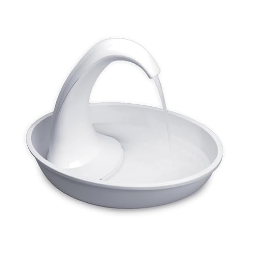 Pioneer Pet Swan Pet Drinking Fountain for Cats and Dogs - 80oz Capacity, Great for Multiple Pets – Great for Pets Who Lov...