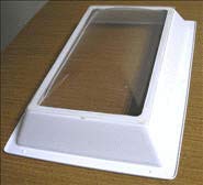 NEW SKYLIGHT - 14" X 22" - INNER DOME - CLEAR