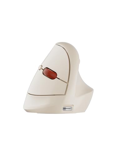 DAREU Ergonomic Vertical Wireless Mouse,2.4GHz / BT Optical Vertical Mice with Ergo Design for Comfort and Reduced Wrist S...