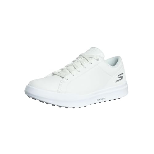 Skechers Mens Drive 6 Arch Fit Leather Relaxed Fit Spikeless Golf Shoe