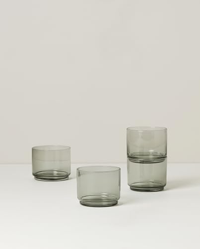 Lenox Tuscany Classics 4Pc Short Glasses, 1.10, Black