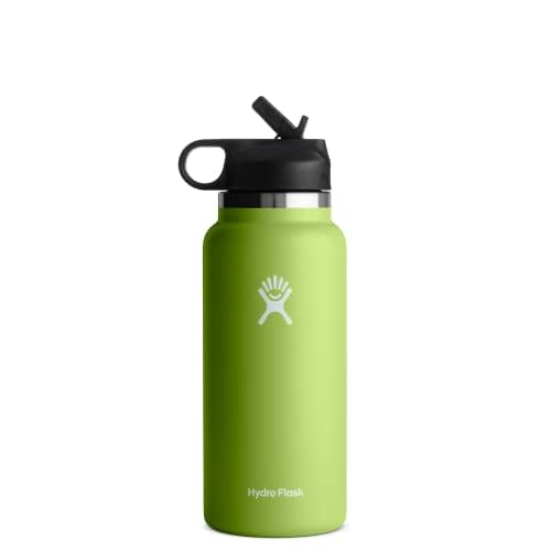32 oz Wide Mouth Straw Lid Seagrass