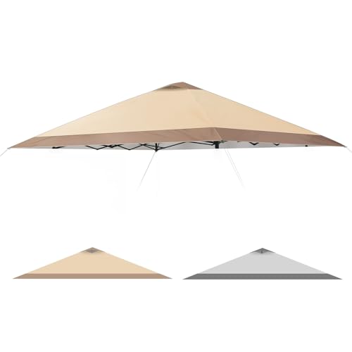 Canopy Replacement Top Cover with Air Vents for 12x12 Pop up Canopy Tent, Fit for 12x12 Pop up Gazebo, Waterproof & Anti-U...